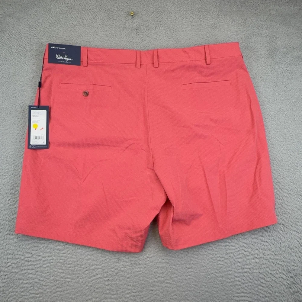 Walter Hagen Clubhouse Mens 42 Pink Seersucker 8